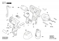 Bosch 3 601 JF0 000 Gdr 120-Li Impact Wrench 12 V / Eu Spare Parts